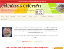 Tablet Screenshot of celcrafts.com